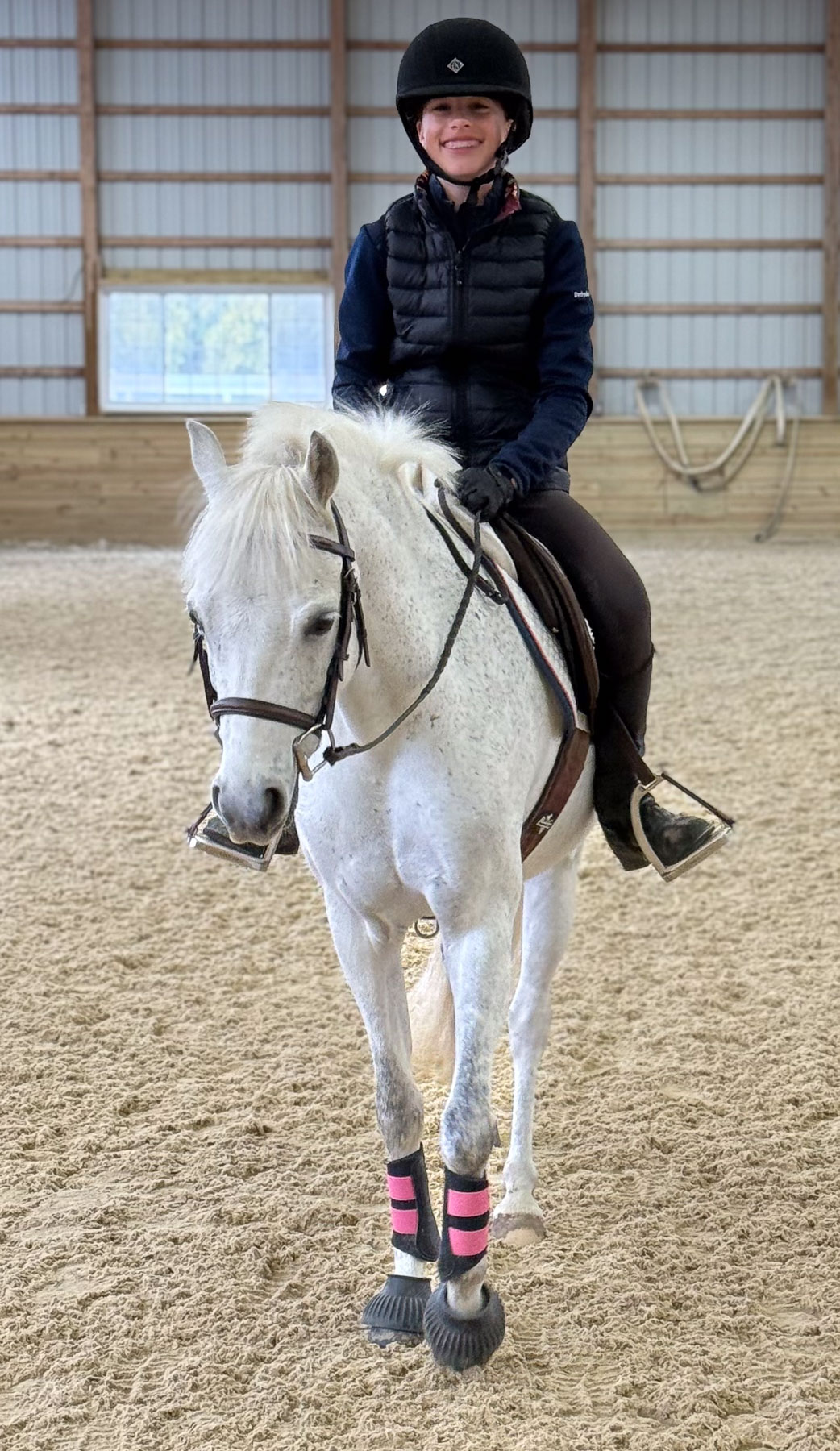 Bo the horse with rider